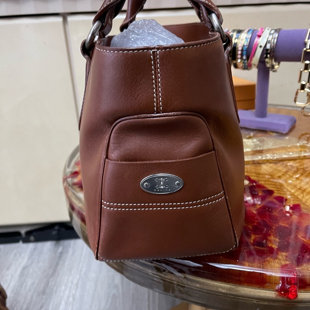 Celine Handbag Authentic In Soft Leather - image 3